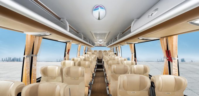 Luxury King Long coach for tour operators in Africa